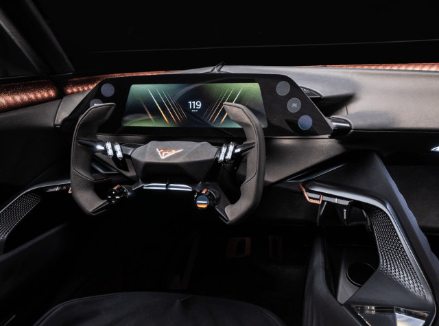 интерьер Cupra