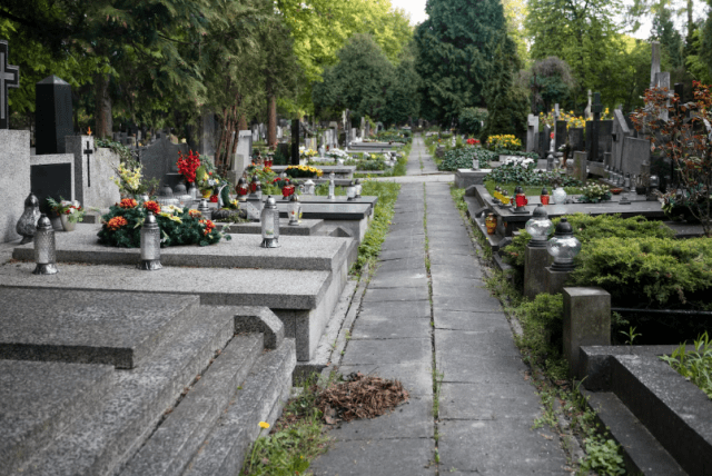 место на кладбище